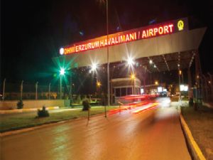 Erzurum Havalimanı 611 bin yolcu ağırladı