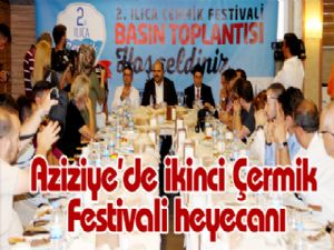 Aziziye'de ikinci Çermik Festivali heyecanı