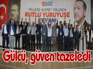 Gülcü, güven tazeledi