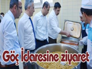 Göç İdaresine ziyaret 