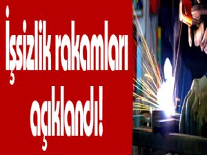 İşsizlik rakamları açıklandı!