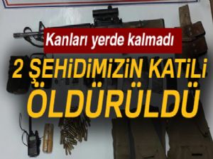 Şehitlerin kanı yerde kalmadı, öldürülen terörist üst düzey çıktı