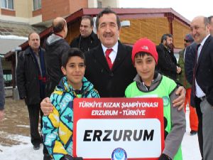 TÜRKİYE ŞAMPİYONASI'NIN İLKİ ERZURUM'DA