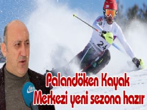 Palandöken Kayak Merkezi yeni sezona hazır