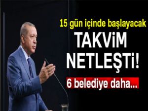 6 belediyede daha değişim yaşanacak