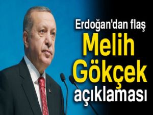 Cumhurbaşkanı Erdoğan'dan Melih Gökçek açıklaması