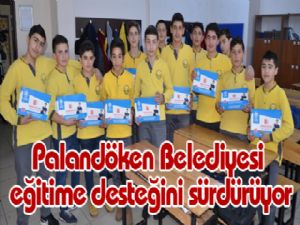 Palandöken Belediyesi eğitime desteğini sürdürüyor