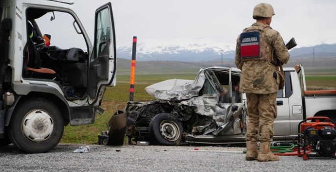 Jandarma bölgesinde bir ayda 20 kaza