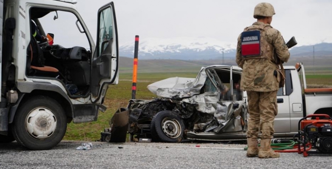 Jandarma bölgesinde bir ayda 25 kaza