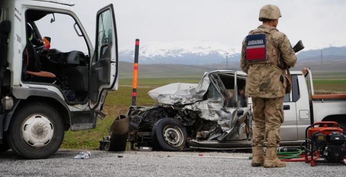 Jandarma bölgesinde bir ayda 30 kaza