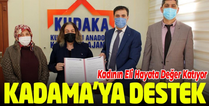 Kadama'ya destek