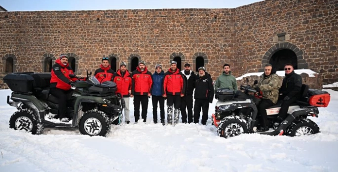 Kış ve turizm başkentinde off-road heyecanı