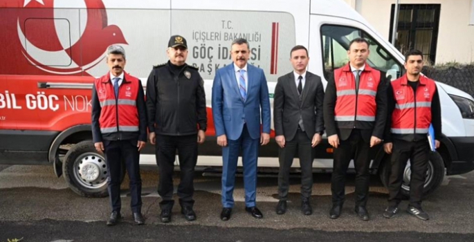 Mobil göç aracı işlemleri hızlandırıyor