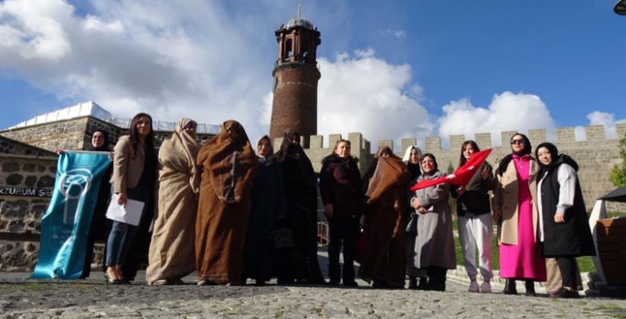 TDED Kadın Kolları: Ehram Erzurum'dur, Erzurum bir şehirden öte vatandır, mülk-i İslamdır